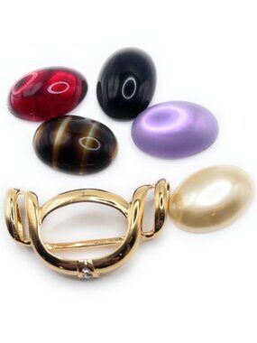 OPTIONS Premier Designs Pendant - Gold - 2006 Catalog (2220)